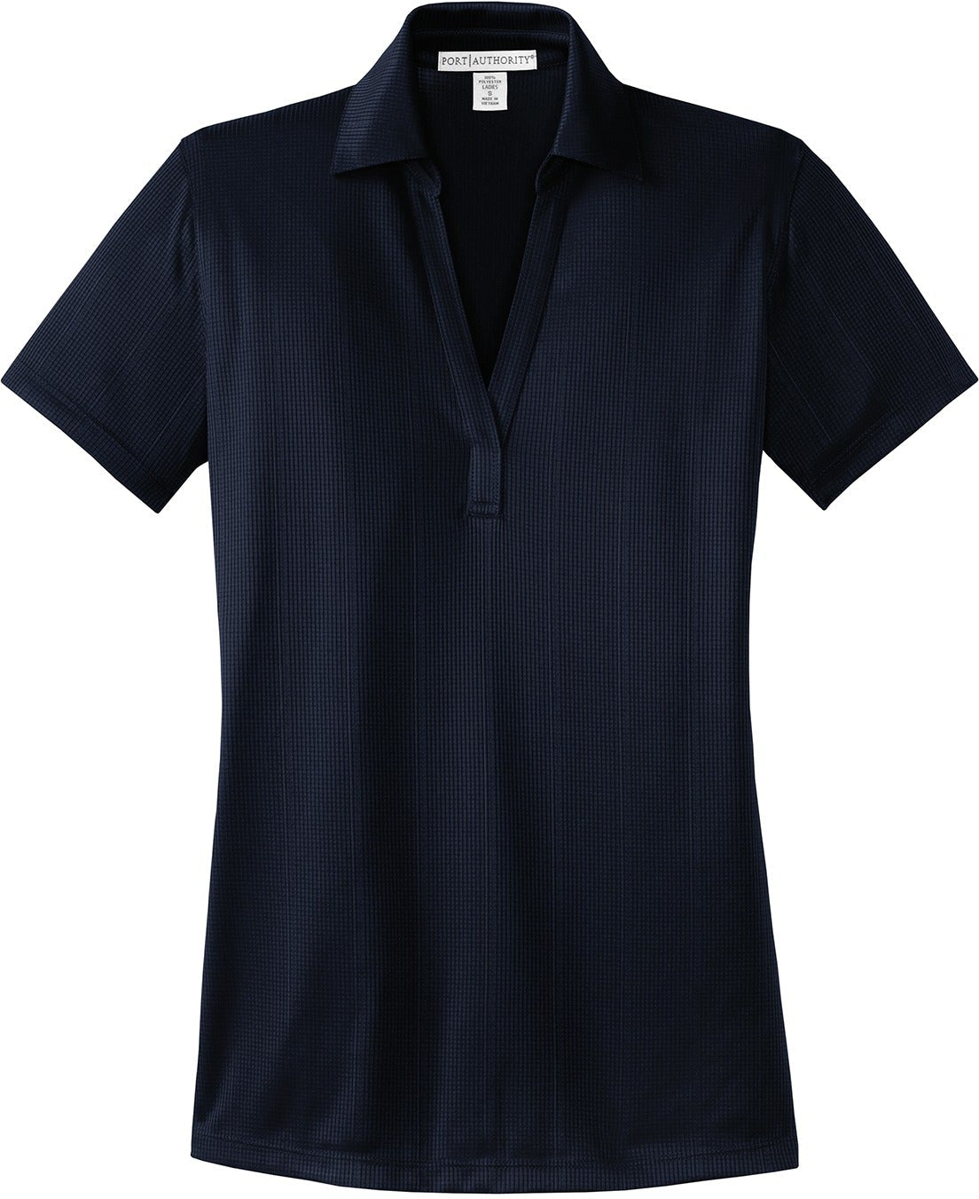 OUTLET-Port Authority Ladies Fine Jacquard Polo