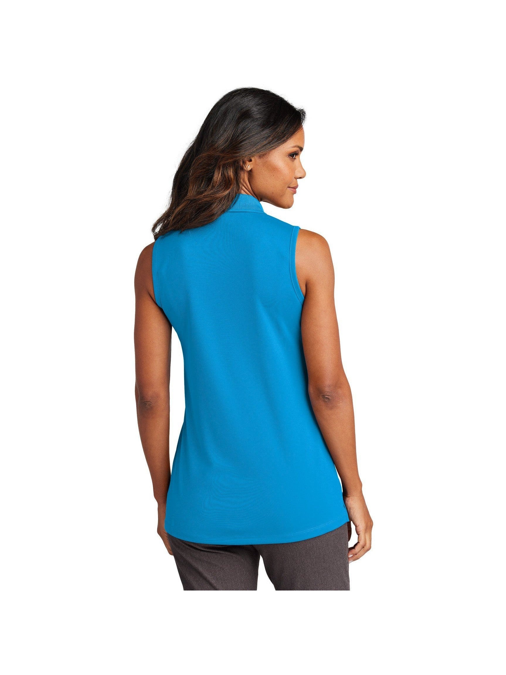 Port Authority Ladies Dry Zone UV Micro-Mesh Sleeveless Polo