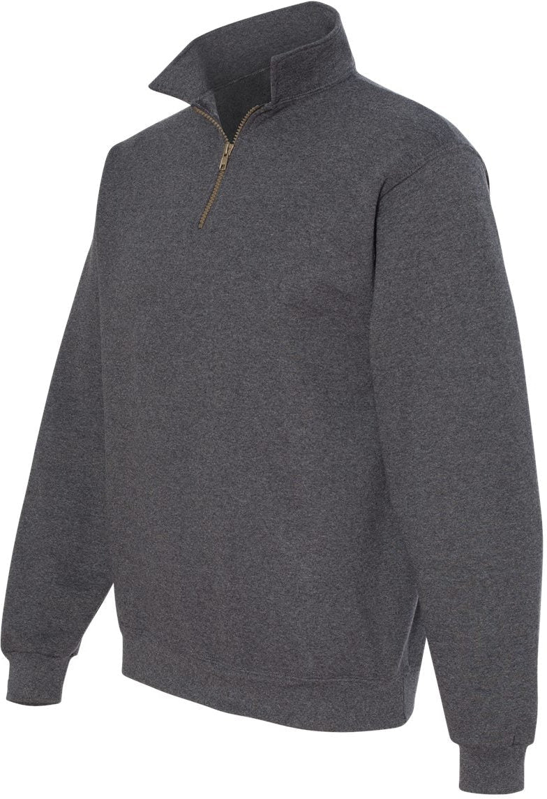 Jerzees Super Sweats NuBlend Quarter-Zip Cadet Collar Sweatshirt