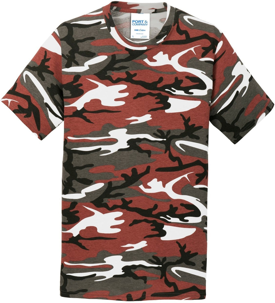 CLOSEOUT - Port & CompanyCore Cotton Camo Tee