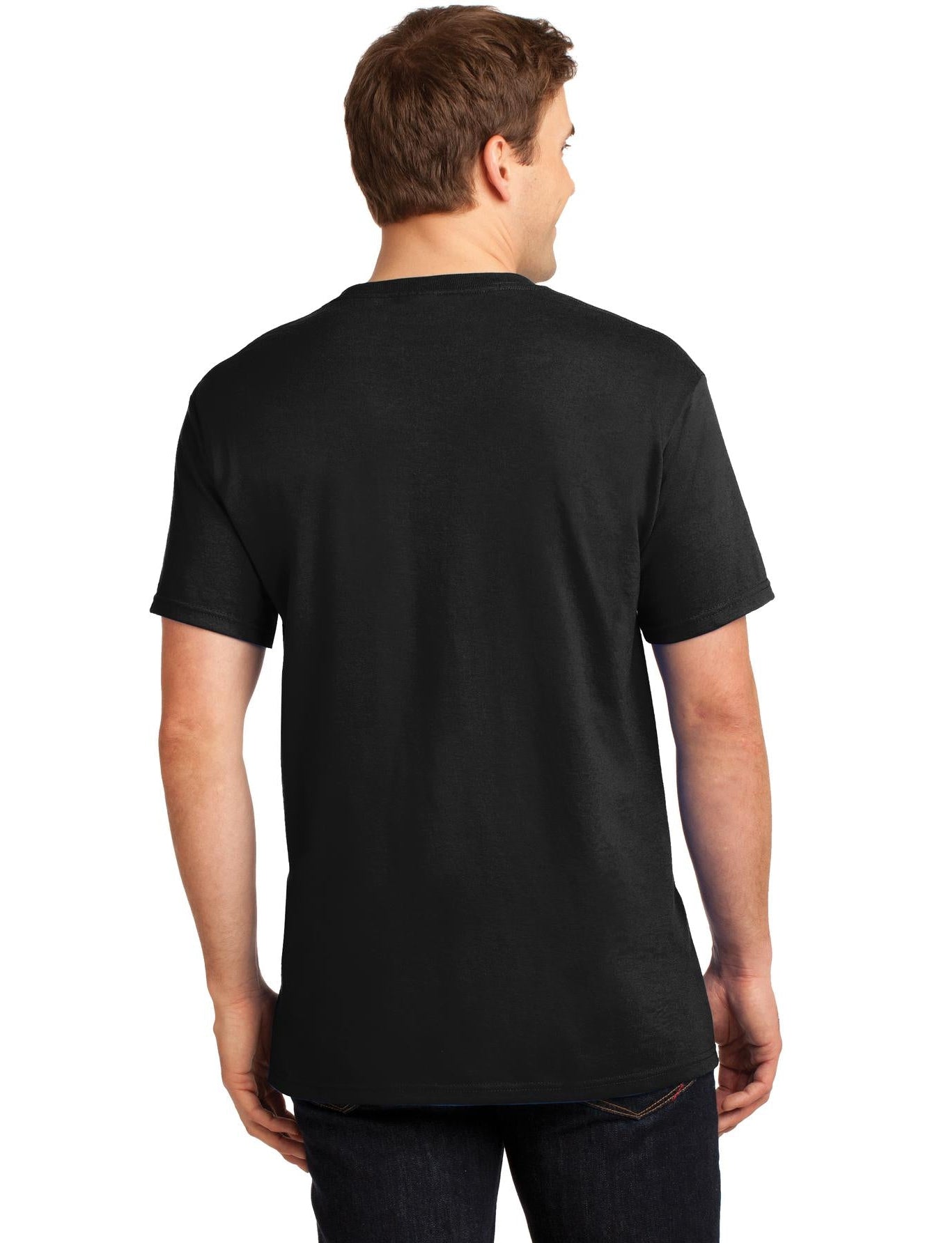 OUTLET-Jerzees Dri-PowerActive 50/50 Cotton/Poly Pocket T-Shirt