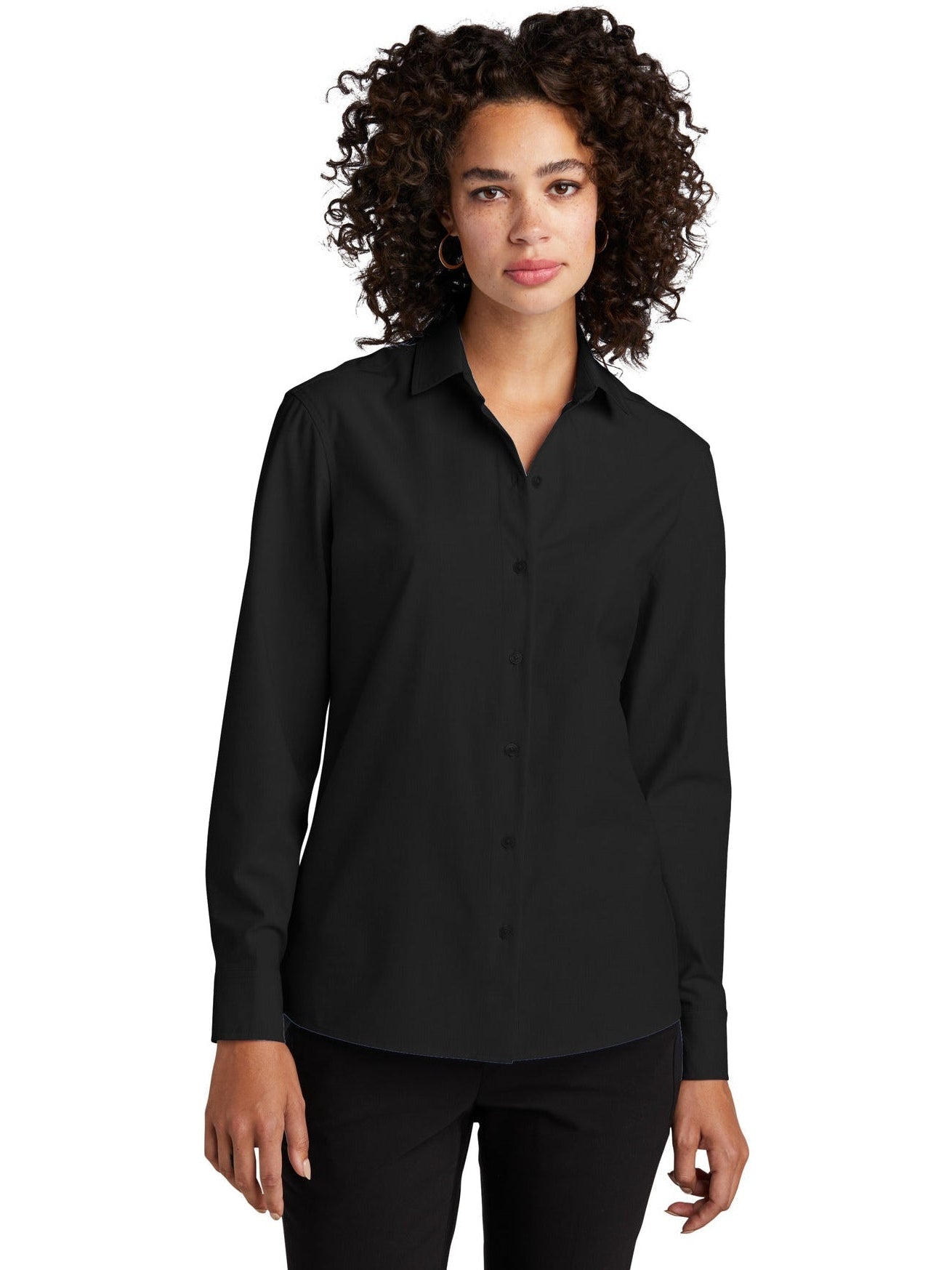 Mercer+Mettle Ladies Long Sleeve Stretch Woven Shirt