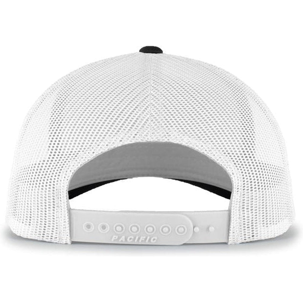 Pacific Headwear Perforated 5-Panel Trucker Snapback Cap