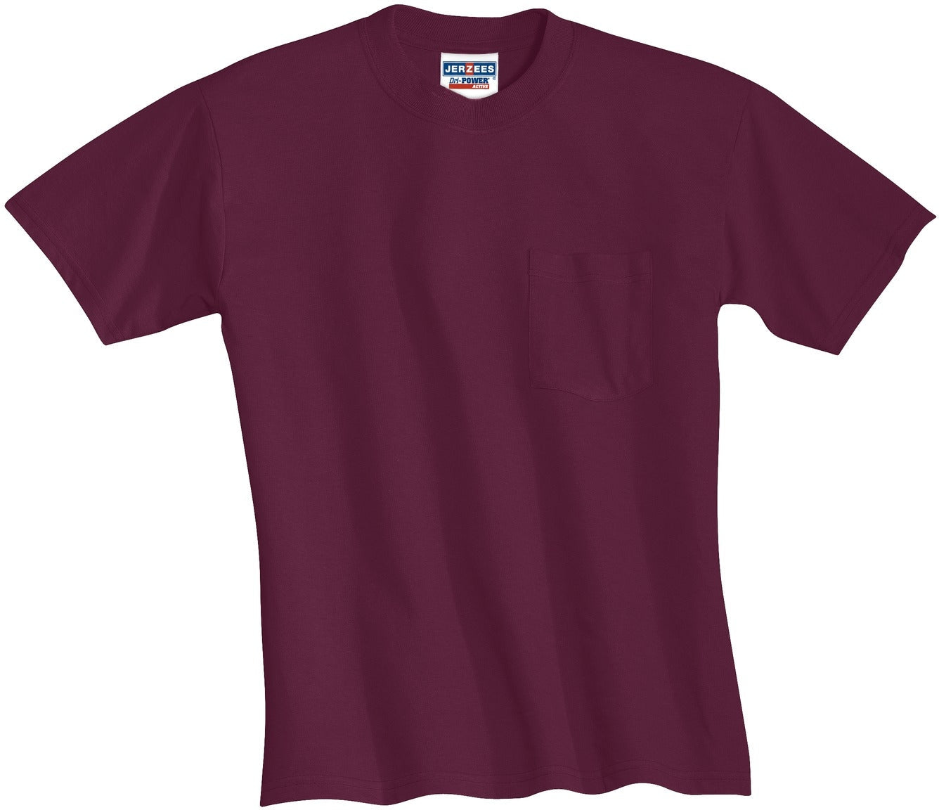 OUTLET-Jerzees Dri-PowerActive 50/50 Cotton/Poly Pocket T-Shirt