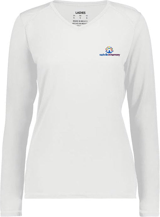 Augusta Ladies Super Soft-Spun Poly Long Sleeve Tee