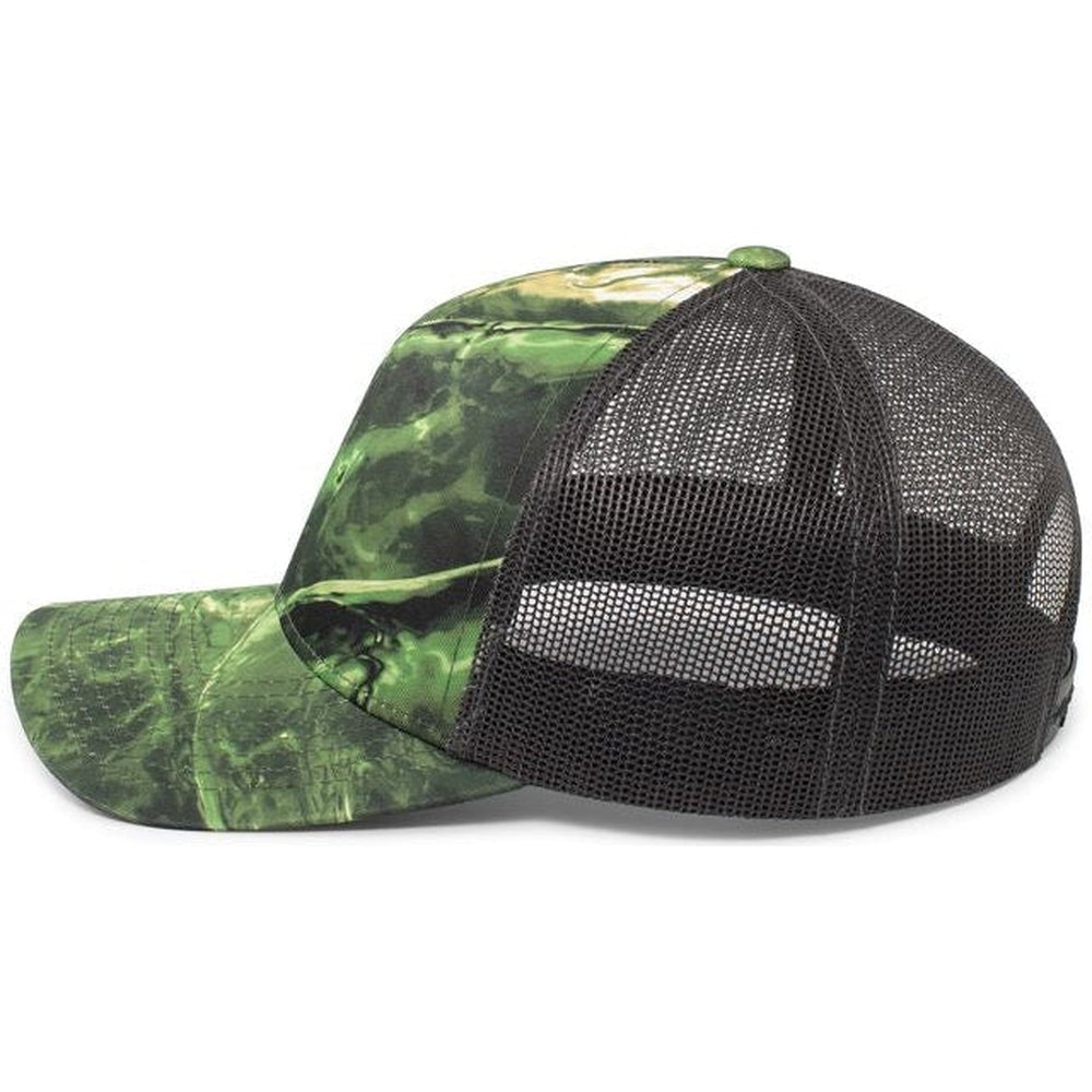 Pacific Headwear Mossy Oak Trucker Snapback