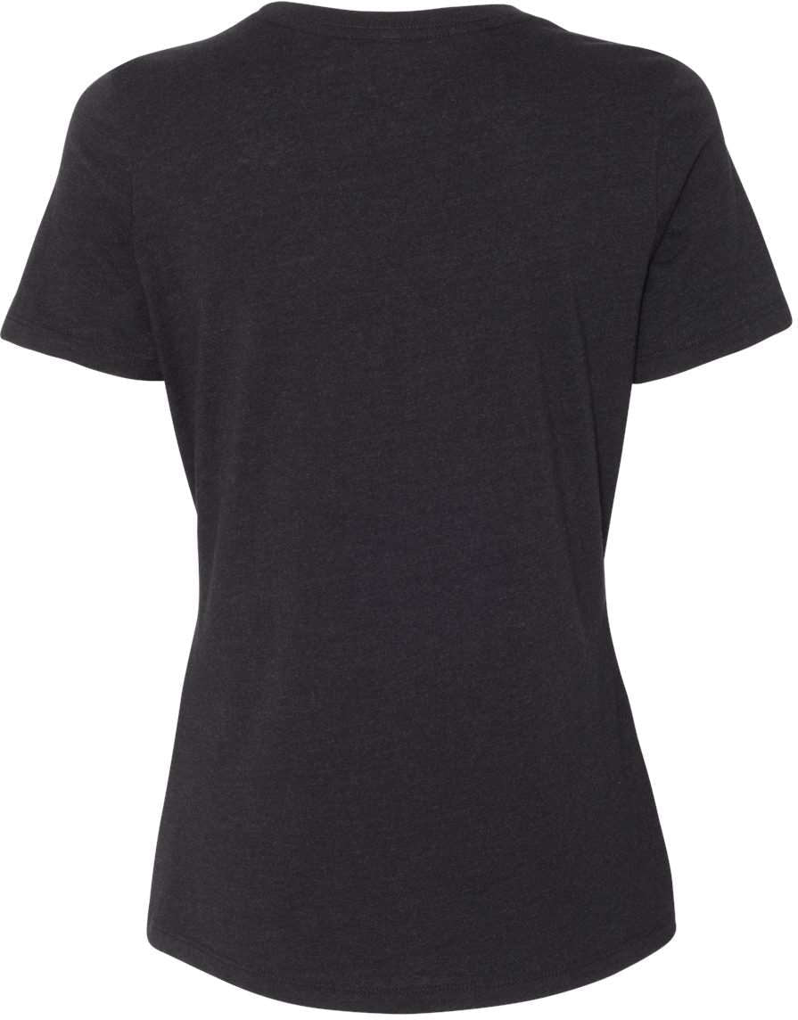 Bella+Canvas Womenâs Relaxed Fit Heather CVC Tee