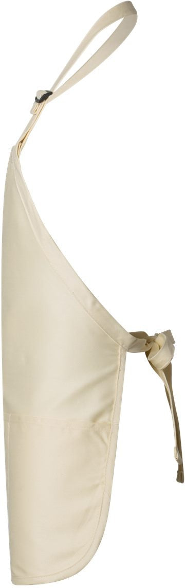 Q-Tees Full-Length Apron with Pouch Pocket