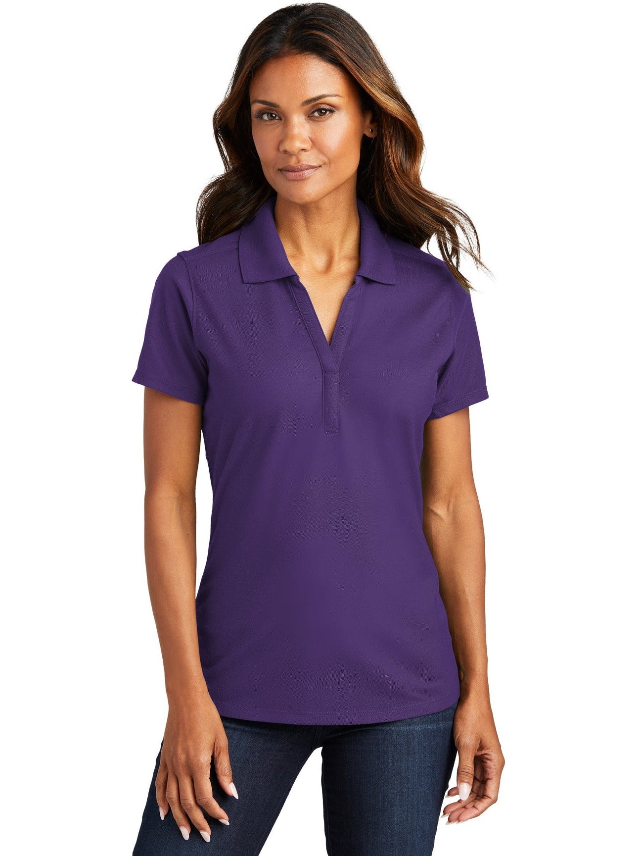 OUTLET-Port Authority Ladies EZPerformancePique Polo