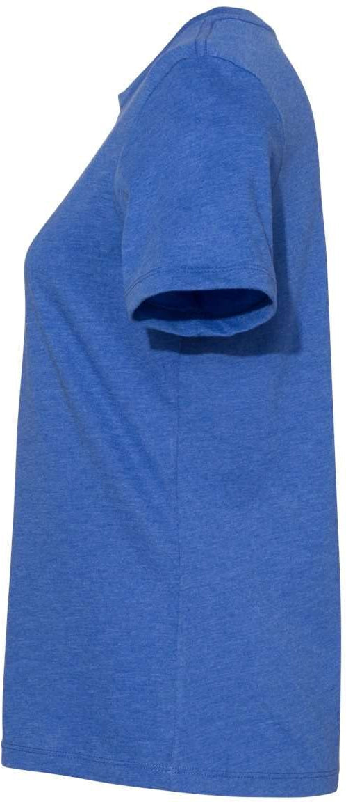 Bella+Canvas Womenâs Relaxed Fit Heather CVC Tee