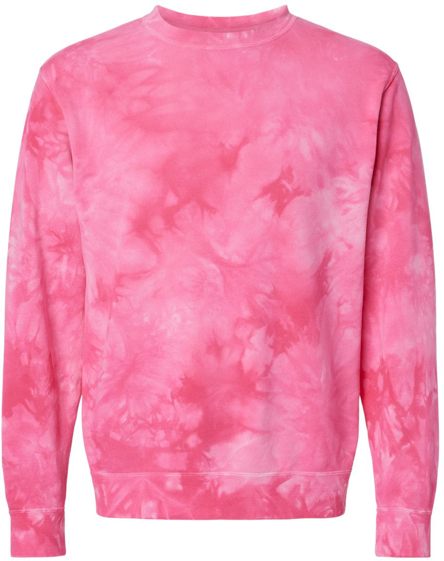 Independent Trading Co. Unisex Midweight Tie-Dyed Sweatshirt