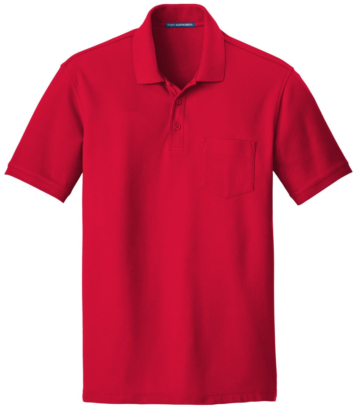 OUTLET-Port Authority Core Classic Pique Pocket Polo