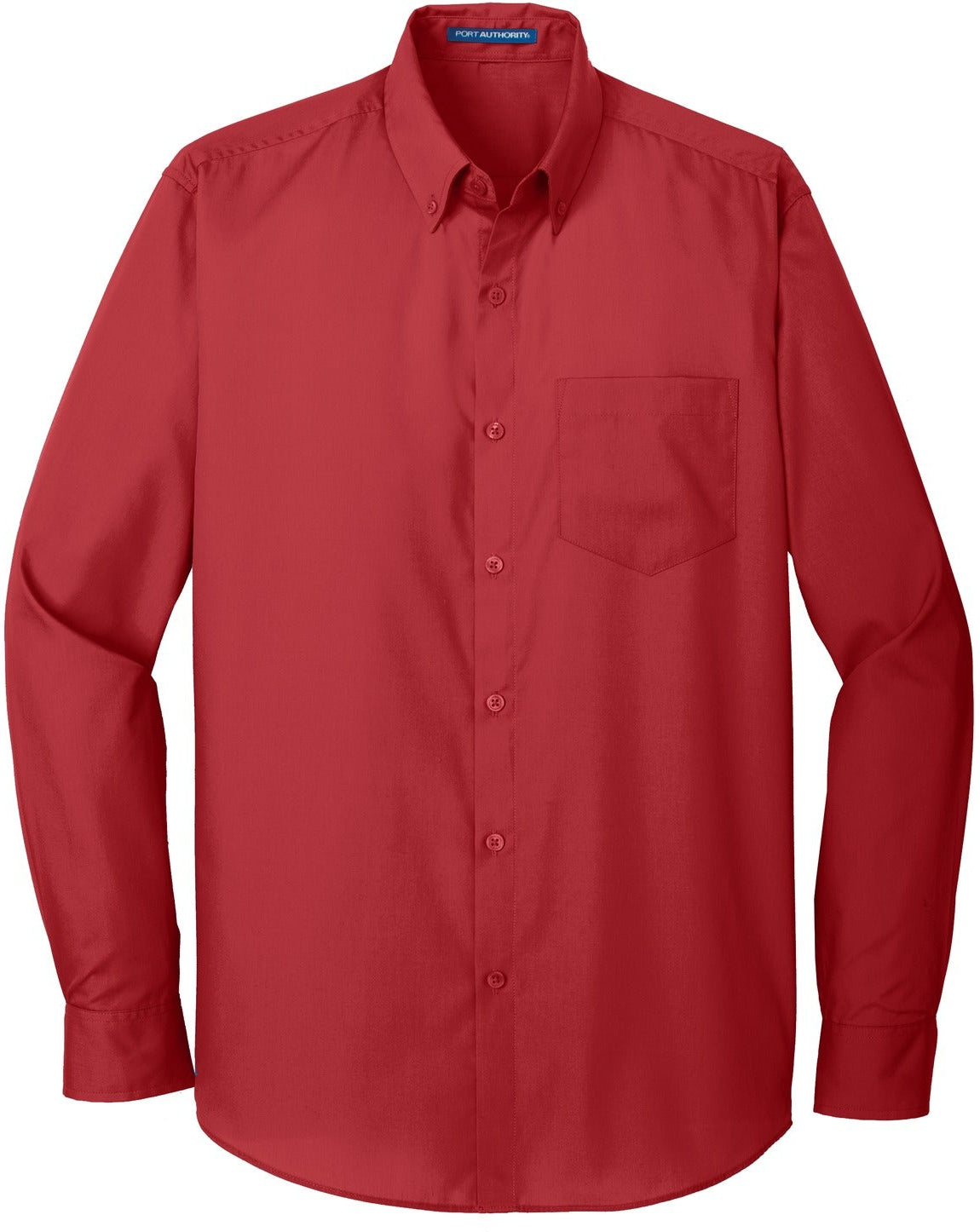 OUTLET-Port Authority Carefree Poplin Shirt