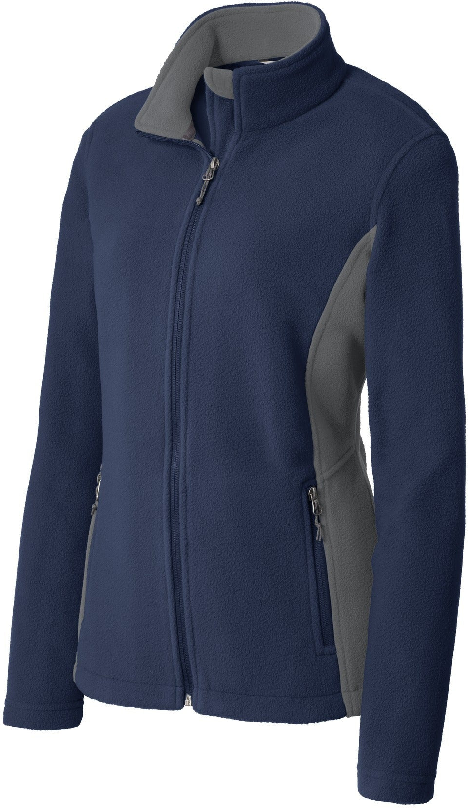 OUTLET-Port Authority Ladies Colorblock Value Fleece Jacket