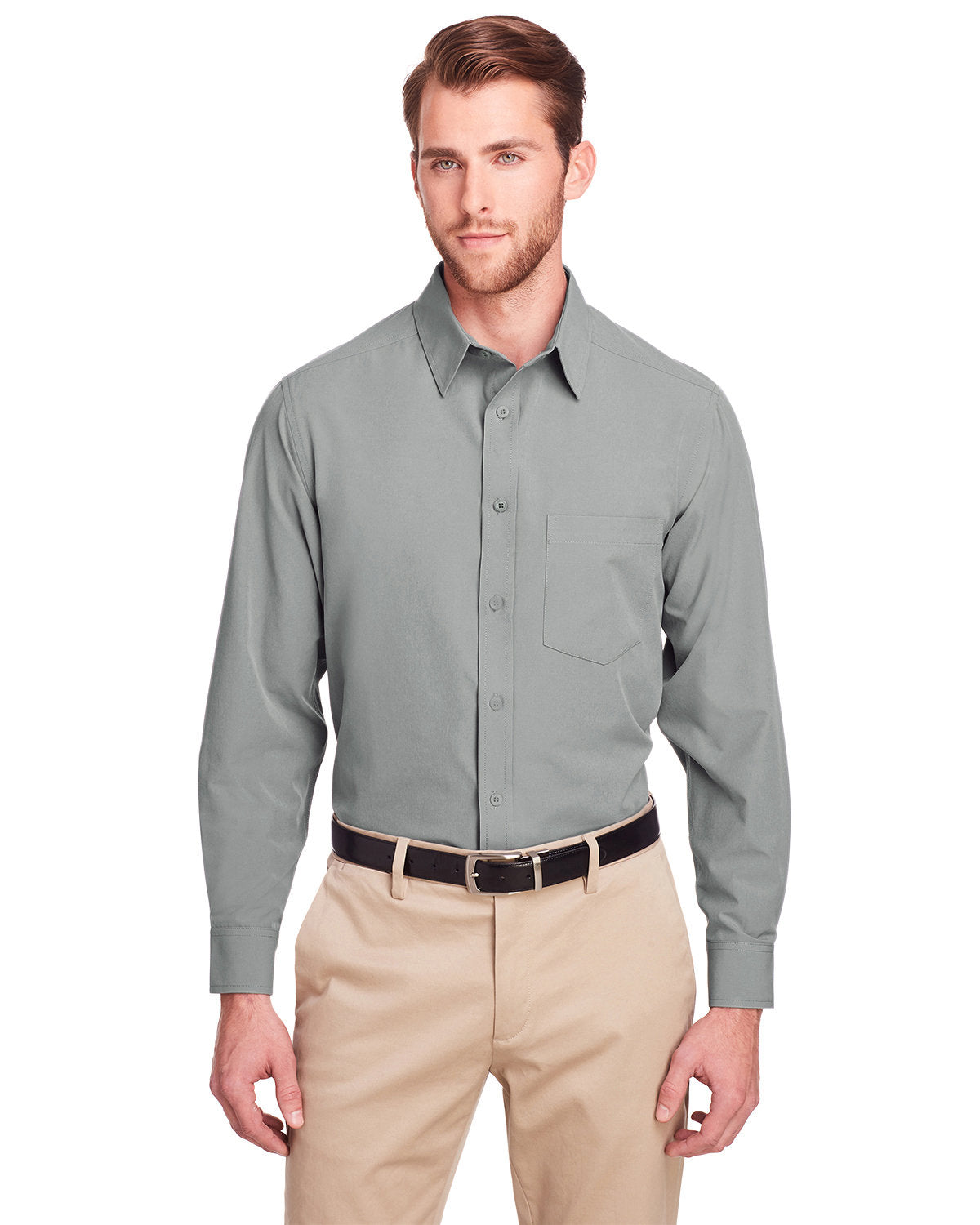 OUTLET-UltraClub Bradley Performance Woven Shirt