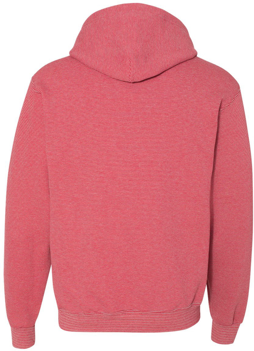 Fruit of the Loom Sofspun Microstripe Hooded Pullover Sweatshirt