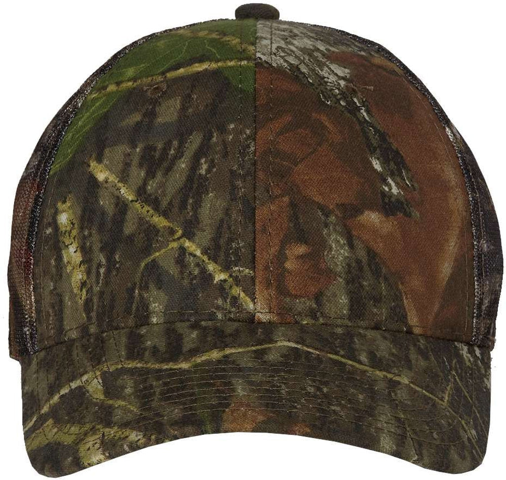 Outdoor Cap Mesh-Back Camo Cap