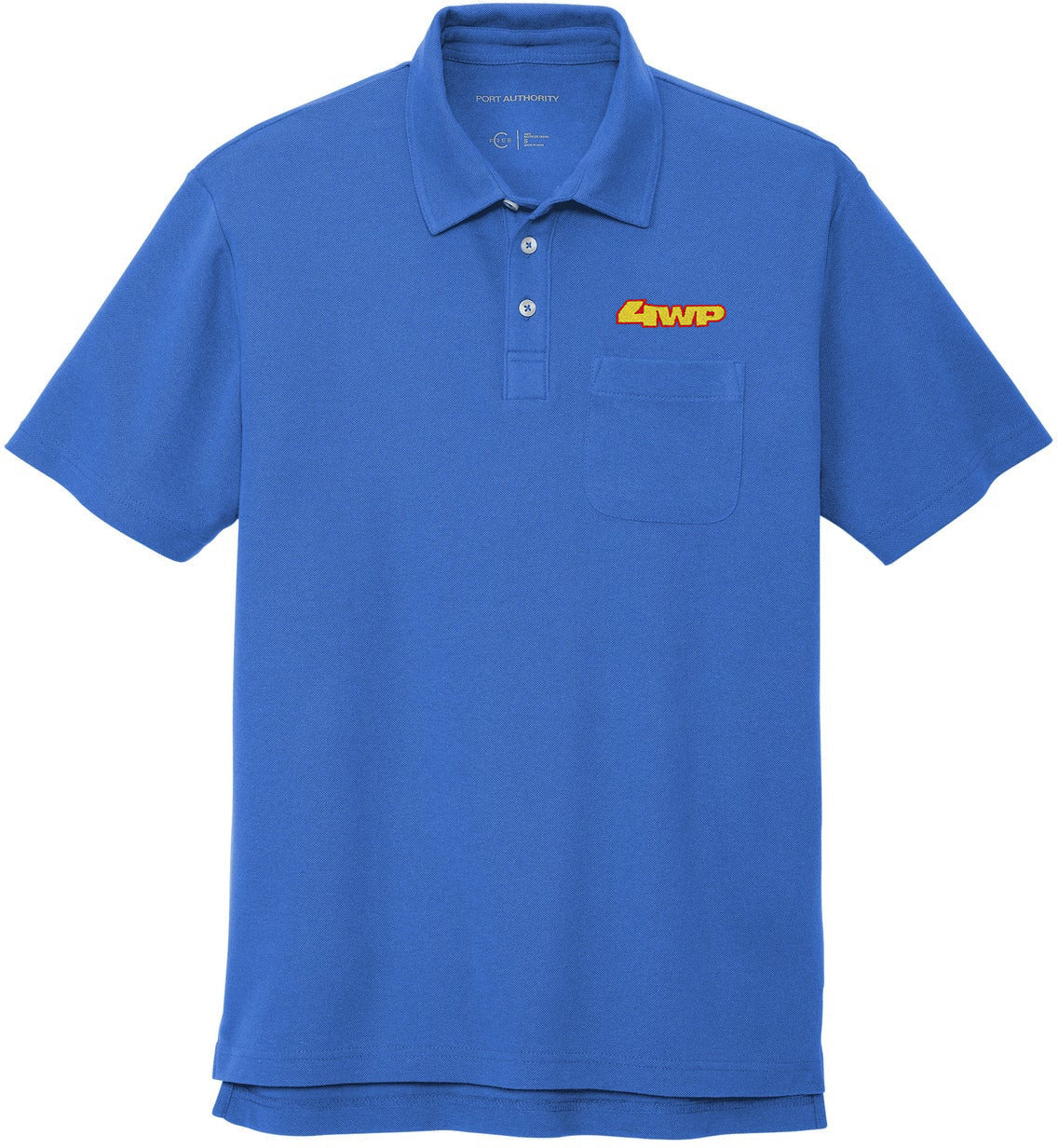 Port Authority C-Free Cotton Blend Pique Pocket Polo