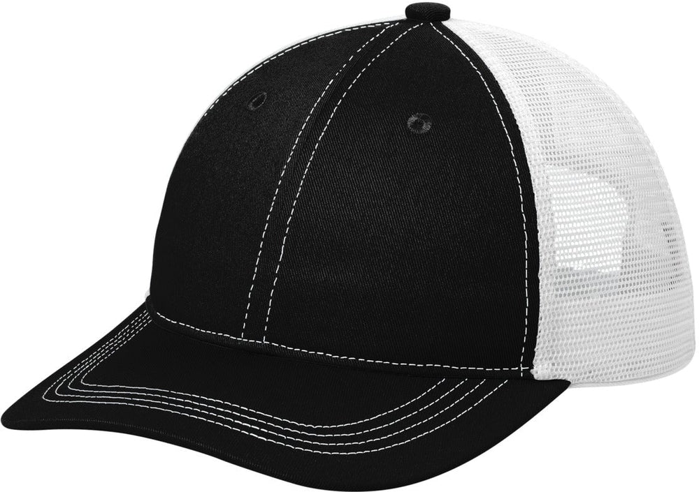 Port Authority Unstructured Snapback Trucker Cap