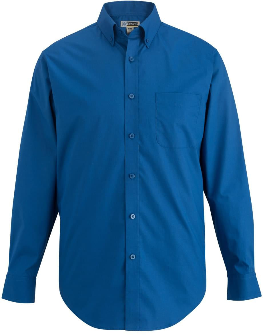 Edwards Long Sleeve Stretch Poplin Shirt