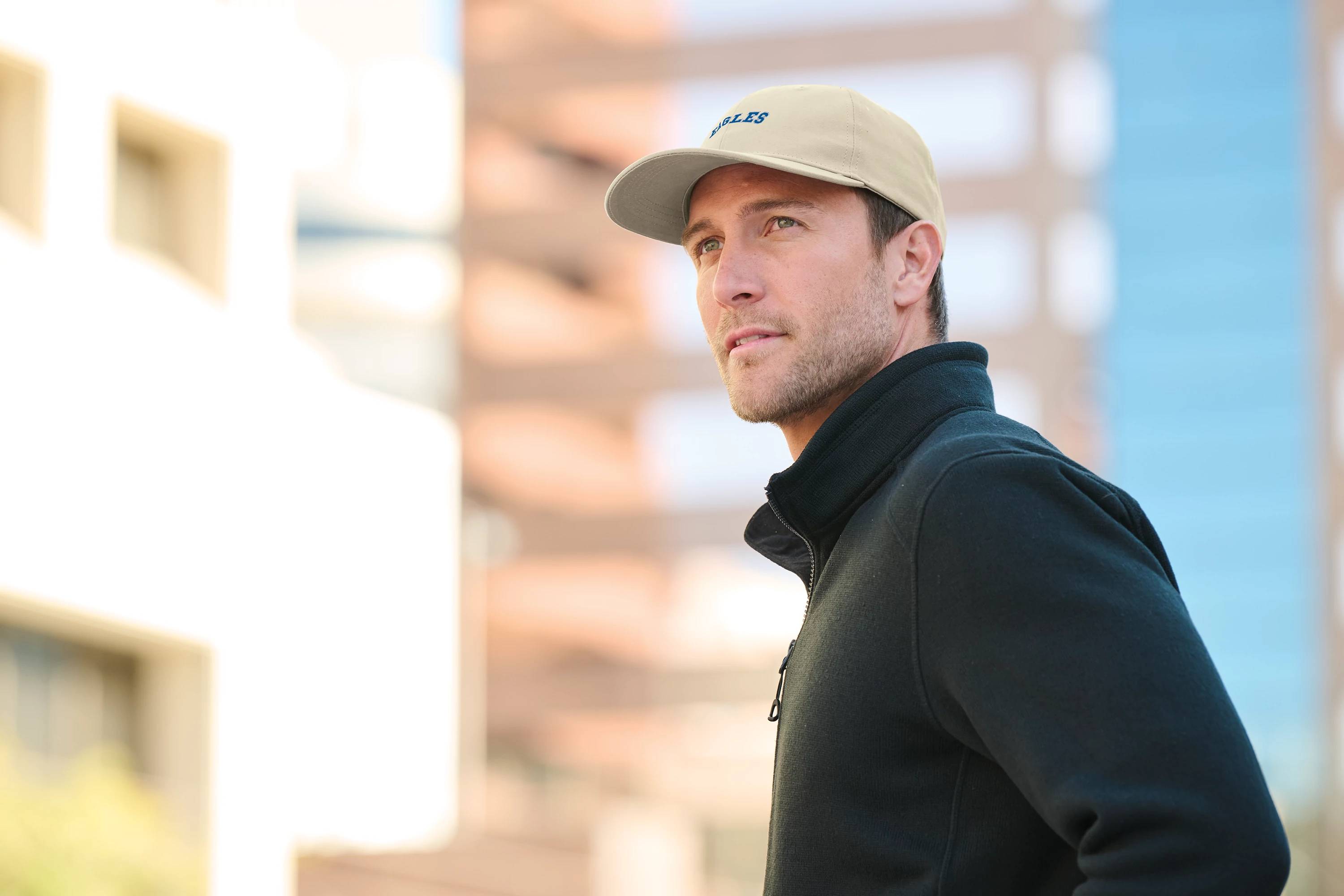 Port Authority Leather Strap Cap