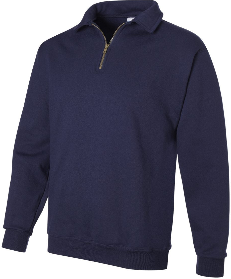 Jerzees Super Sweats NuBlend Quarter-Zip Cadet Collar Sweatshirt