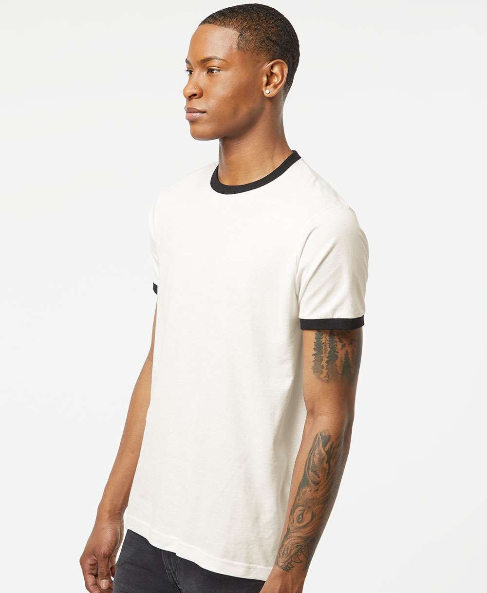 Tultex Unisex Fine Jersey Ringer T-Shirt