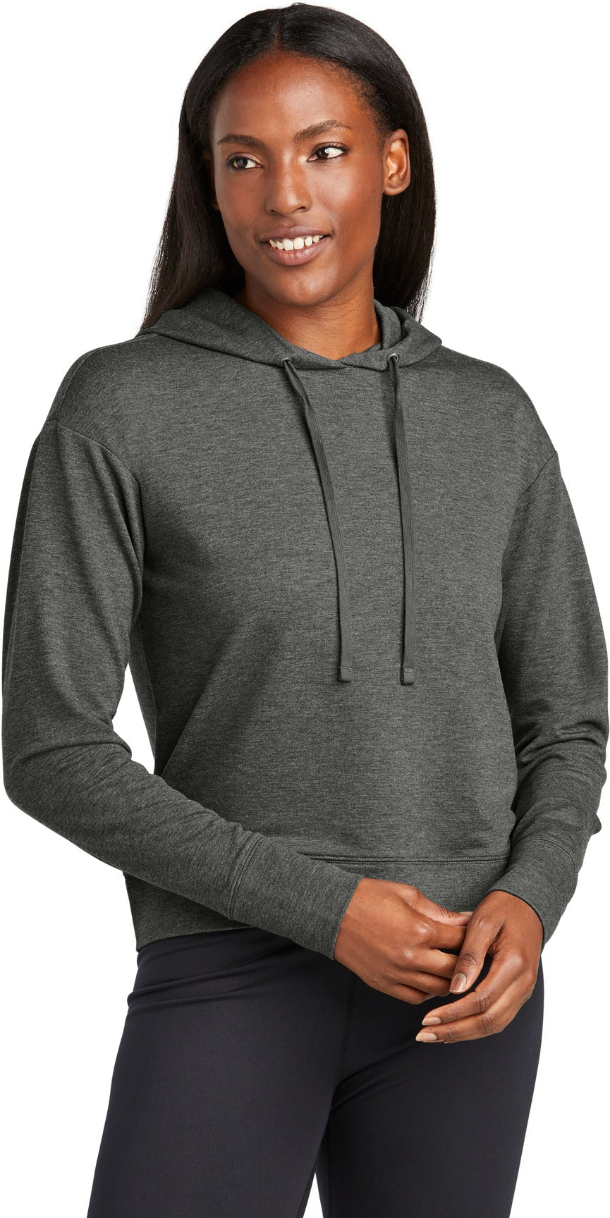 Sport-Tek Ladies Sport-Wick Flex Fleece Pullover Hoodie