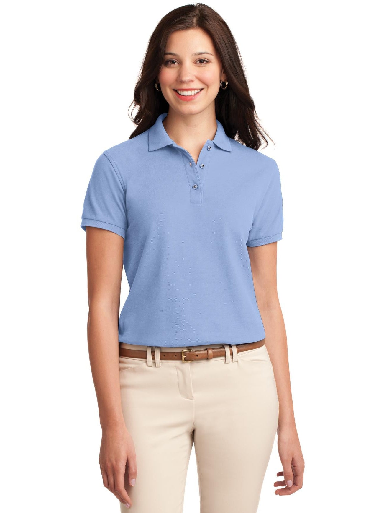 OUTLET-Port Authority Ladies Silk Touch Polo