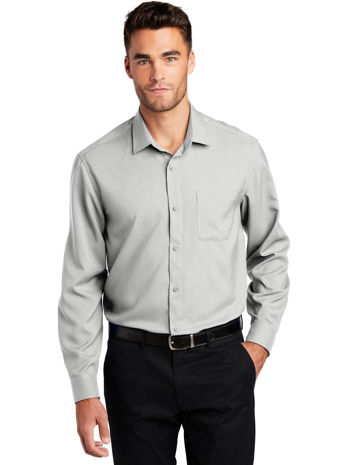 OUTLET-Port Authority Long Sleeve Performance Staff Shirt