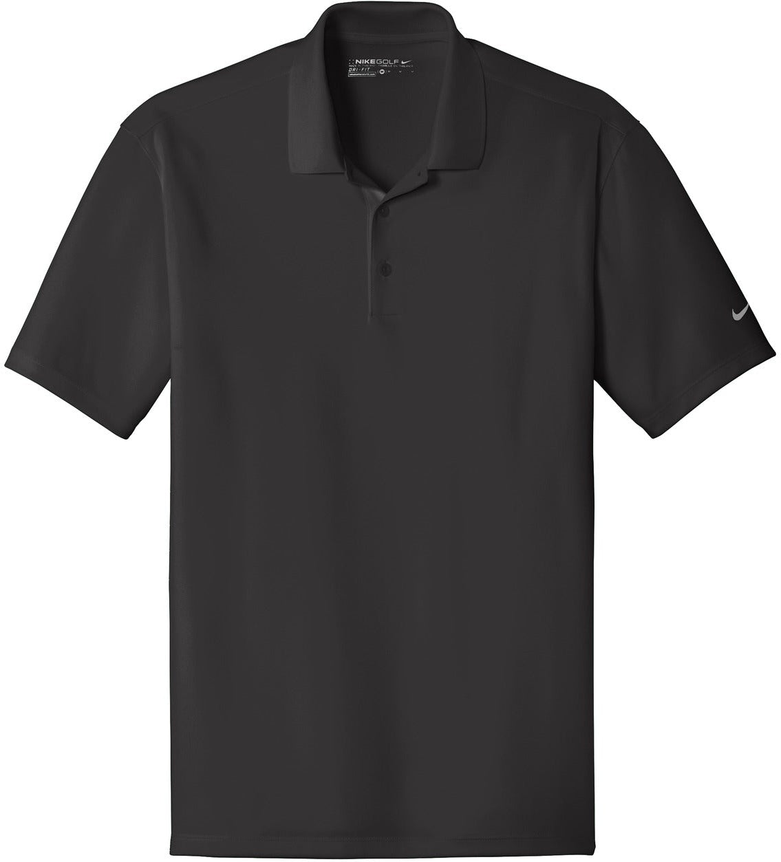 OUTLET-NIKE Dri-FIT Classic Fit Players Polo with Flat Knit Collar