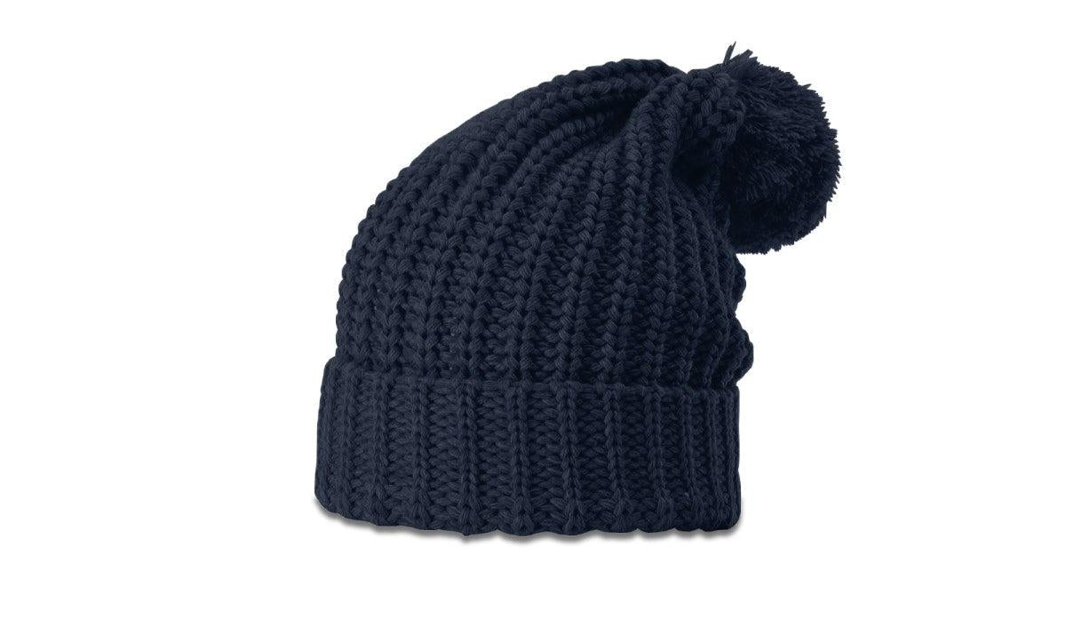 Richardson Chunk Cable Beanie W/ Cuff & Pom