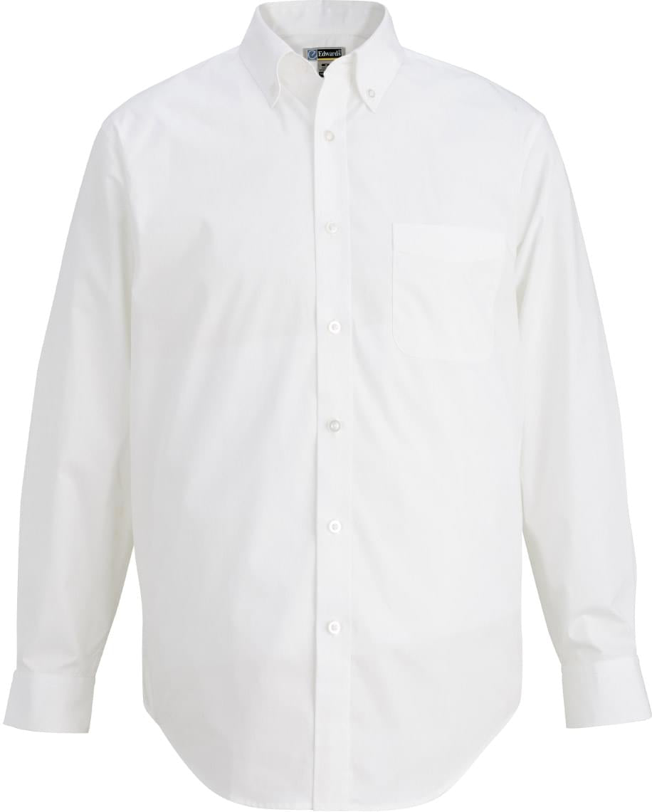 Edwards Long Sleeve Stretch Poplin Shirt