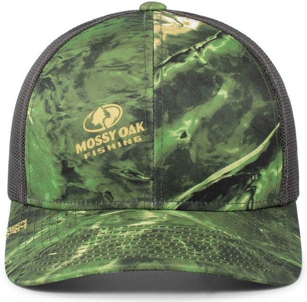 Pacific Headwear Mossy Oak Trucker Snapback