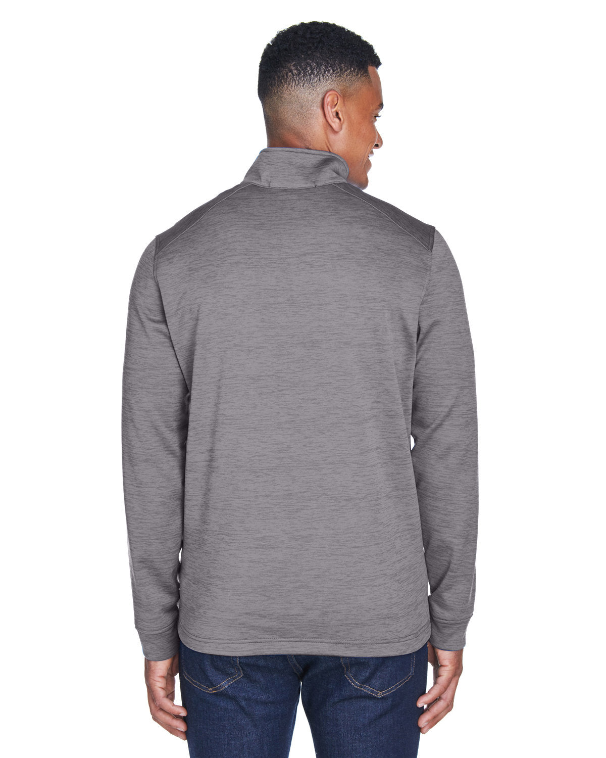 OUTLET-Devon & Jones Newbury MÃ©lange Fleece Quarter-Zip