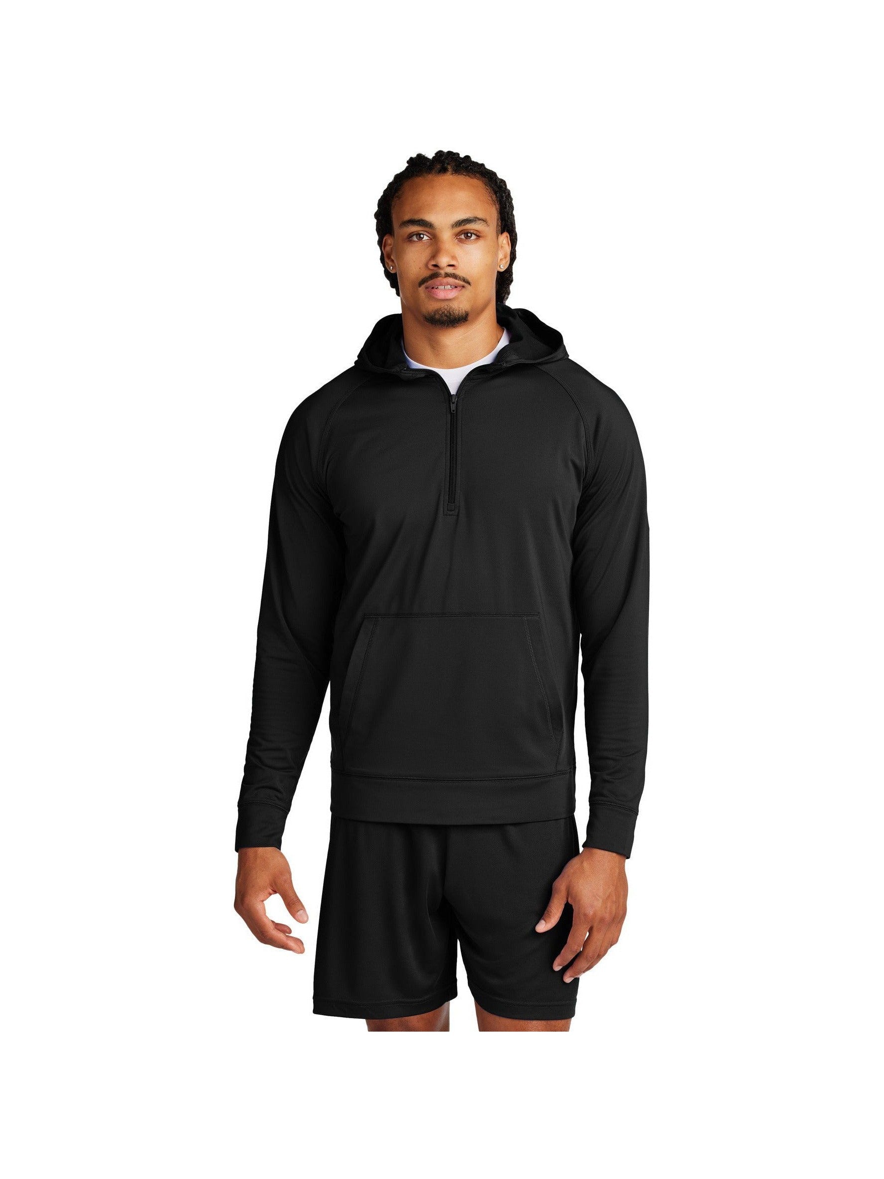 Sport-Tek Sport-Wick Stretch 1/2-Zip Hoodie