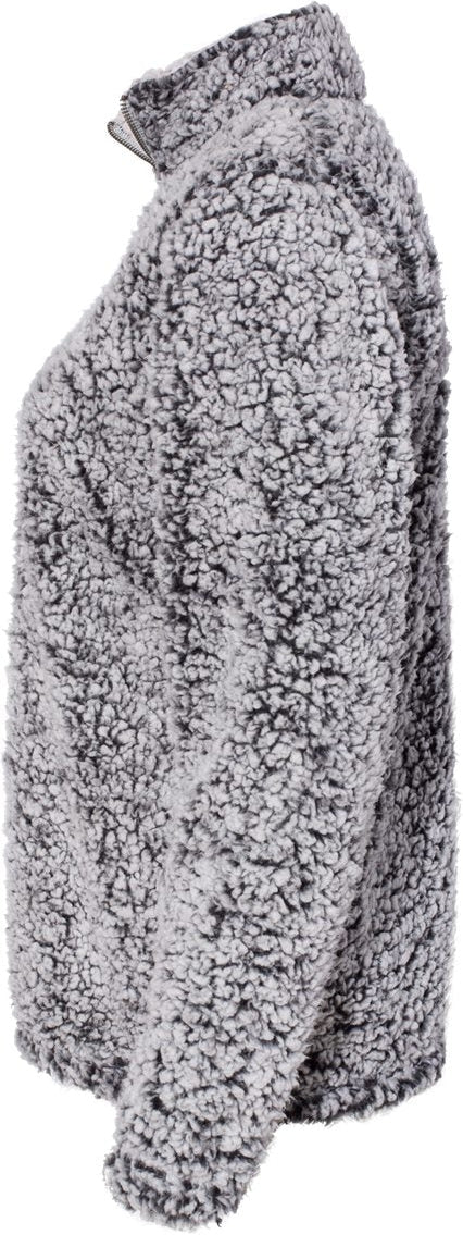 J. America Womenâs Epic Sherpa Quarter-Zip Pullover