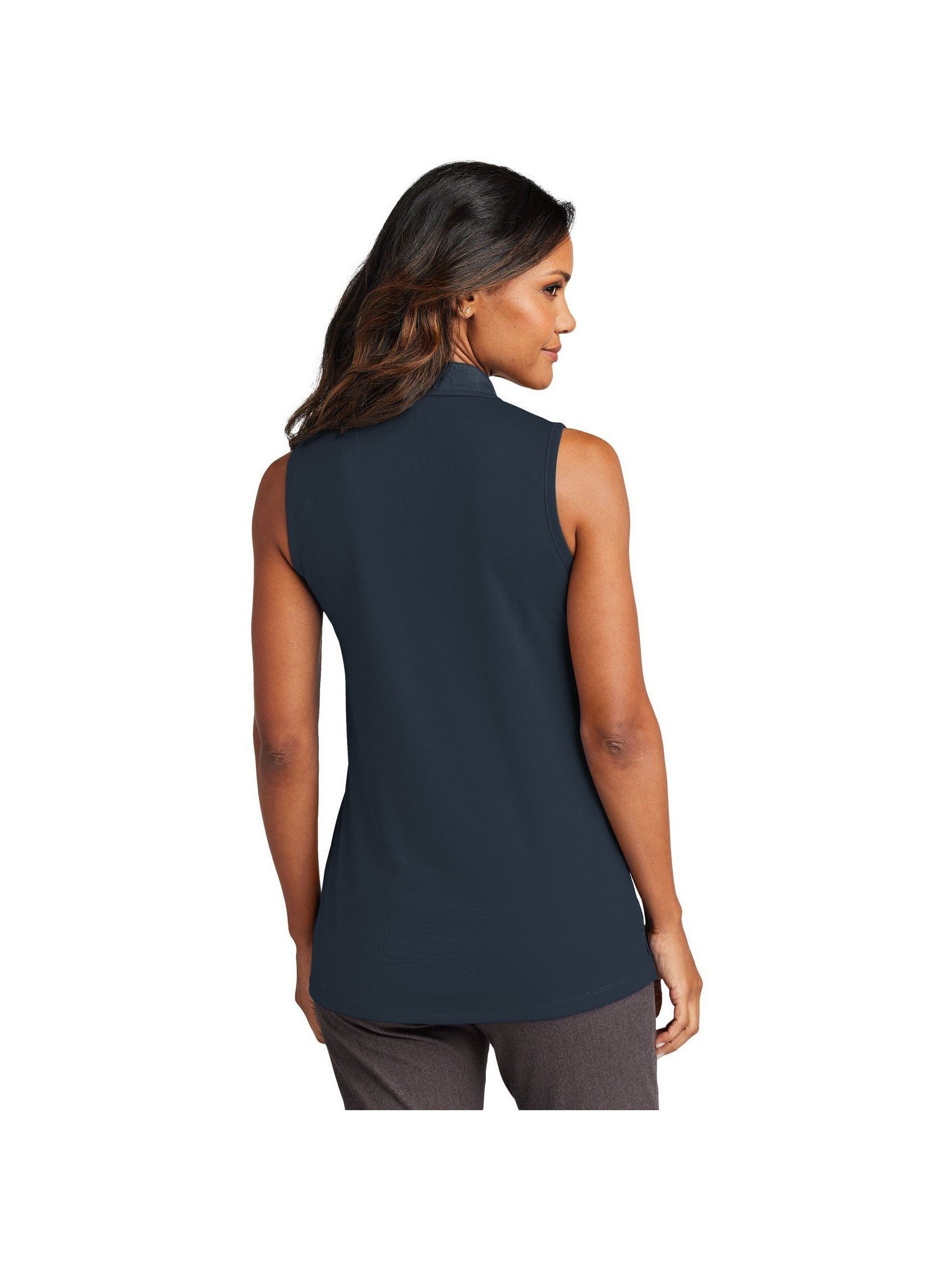 Port Authority Ladies Dry Zone UV Micro-Mesh Sleeveless Polo