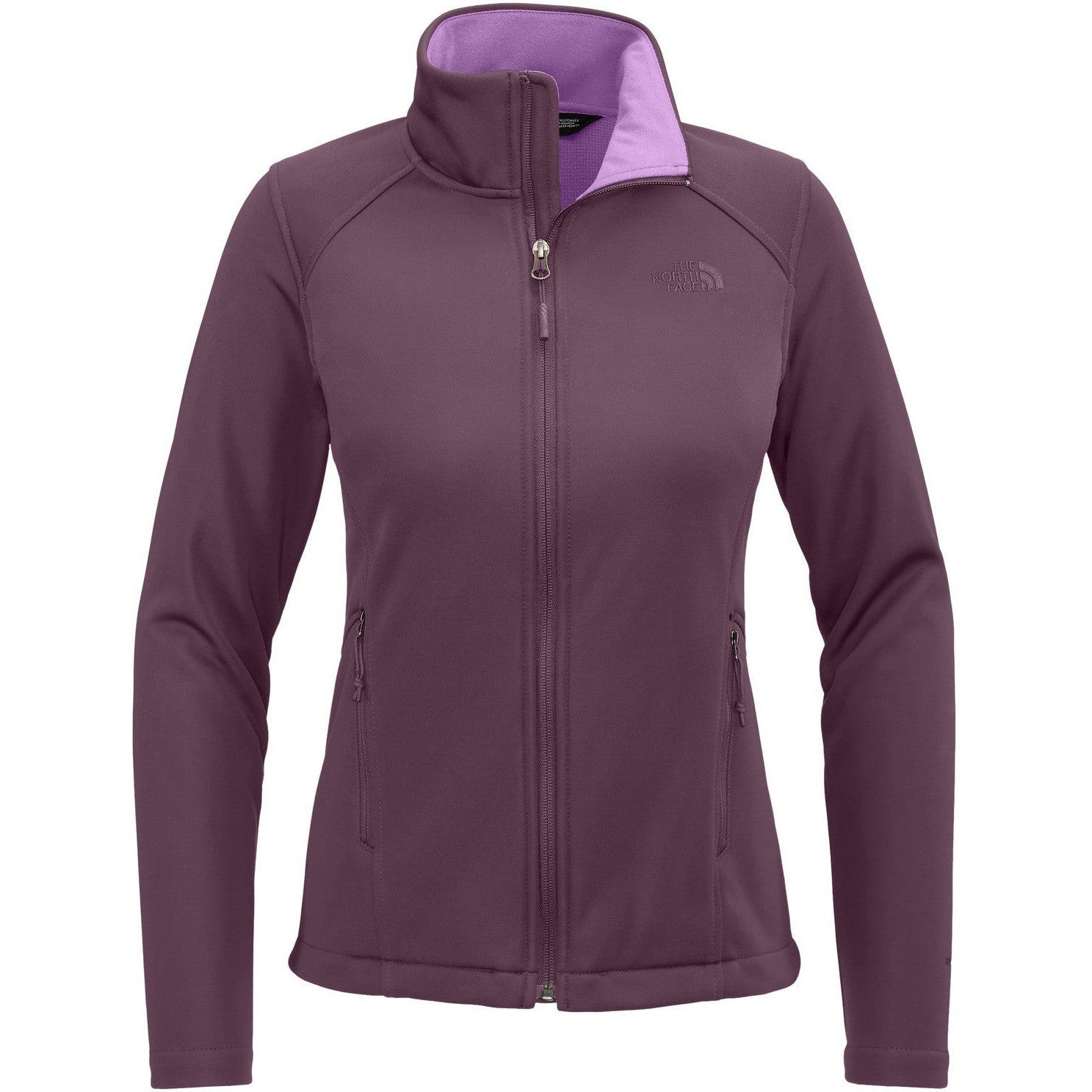 The North Face Ladies Chest Logo Ridgewall Soft Shell Jacket