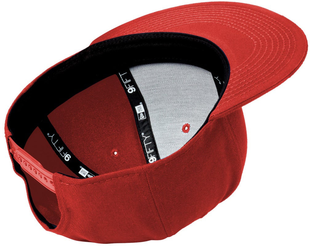 New Era Standard Fit Flat Bill Snapback Cap