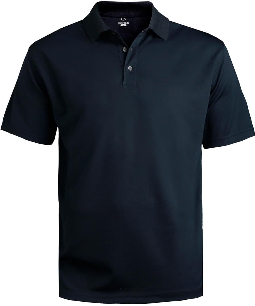 OUTLET-Edwards Hi Performance Mesh Short Sleeve Polo