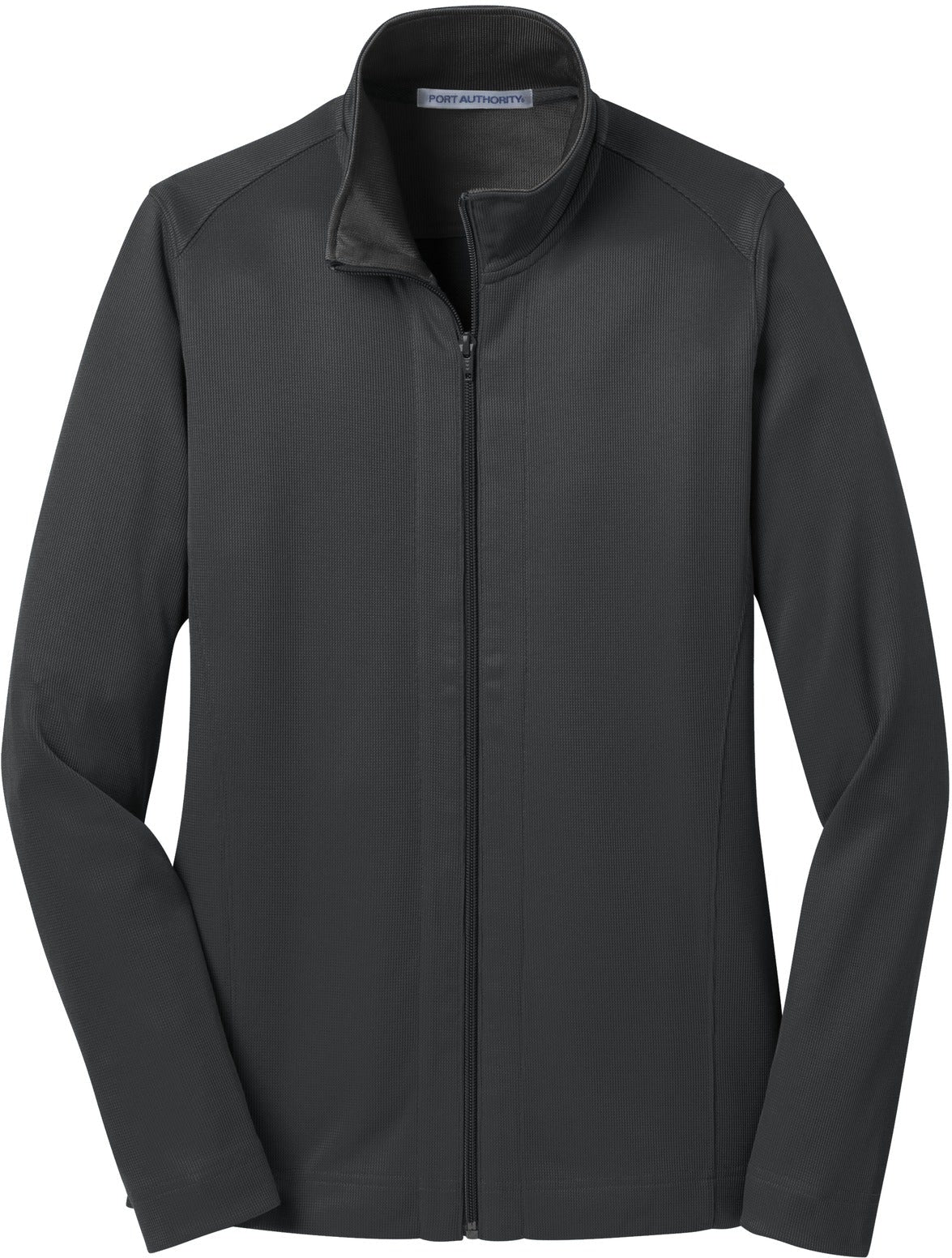 OUTLET-Port Authority Ladies Heavyweight Vertical Texture Full-Zip