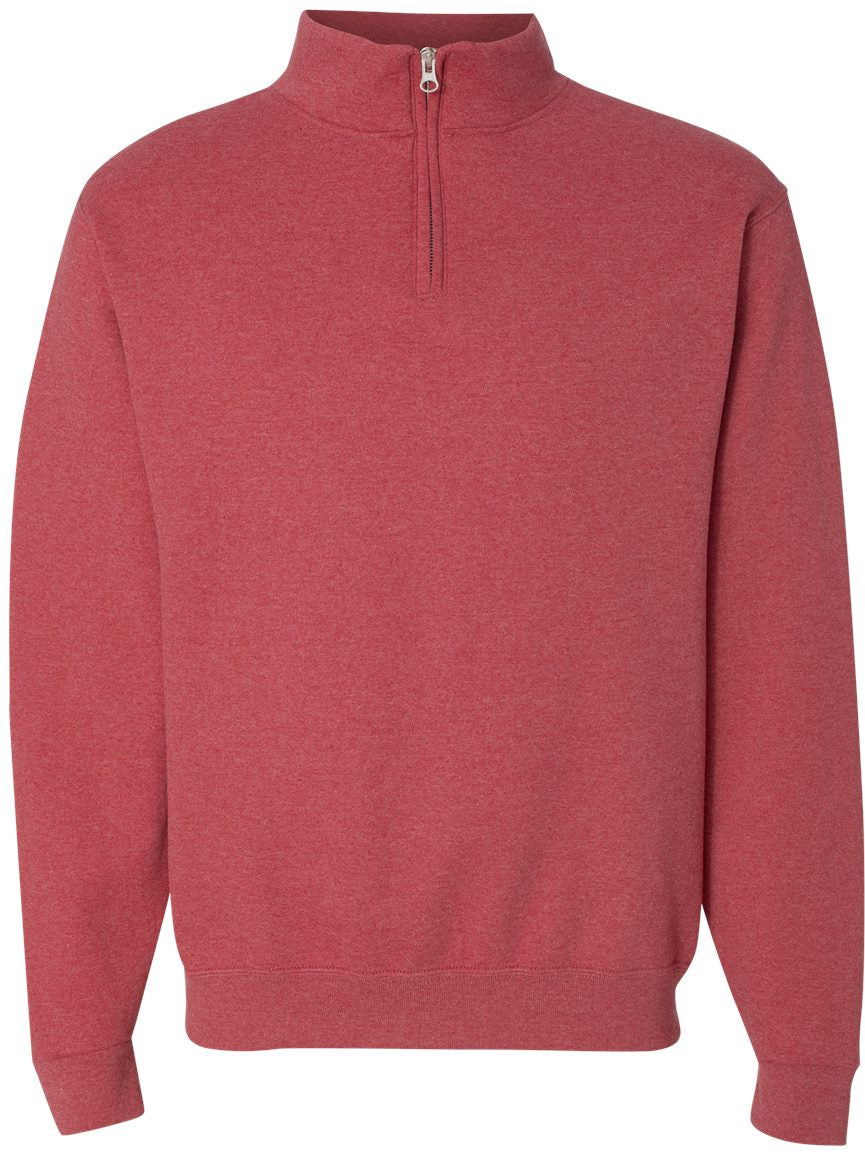 OUTLET-Jerzees Nublend Cadet Collar Quarter-Zip Sweatshirt