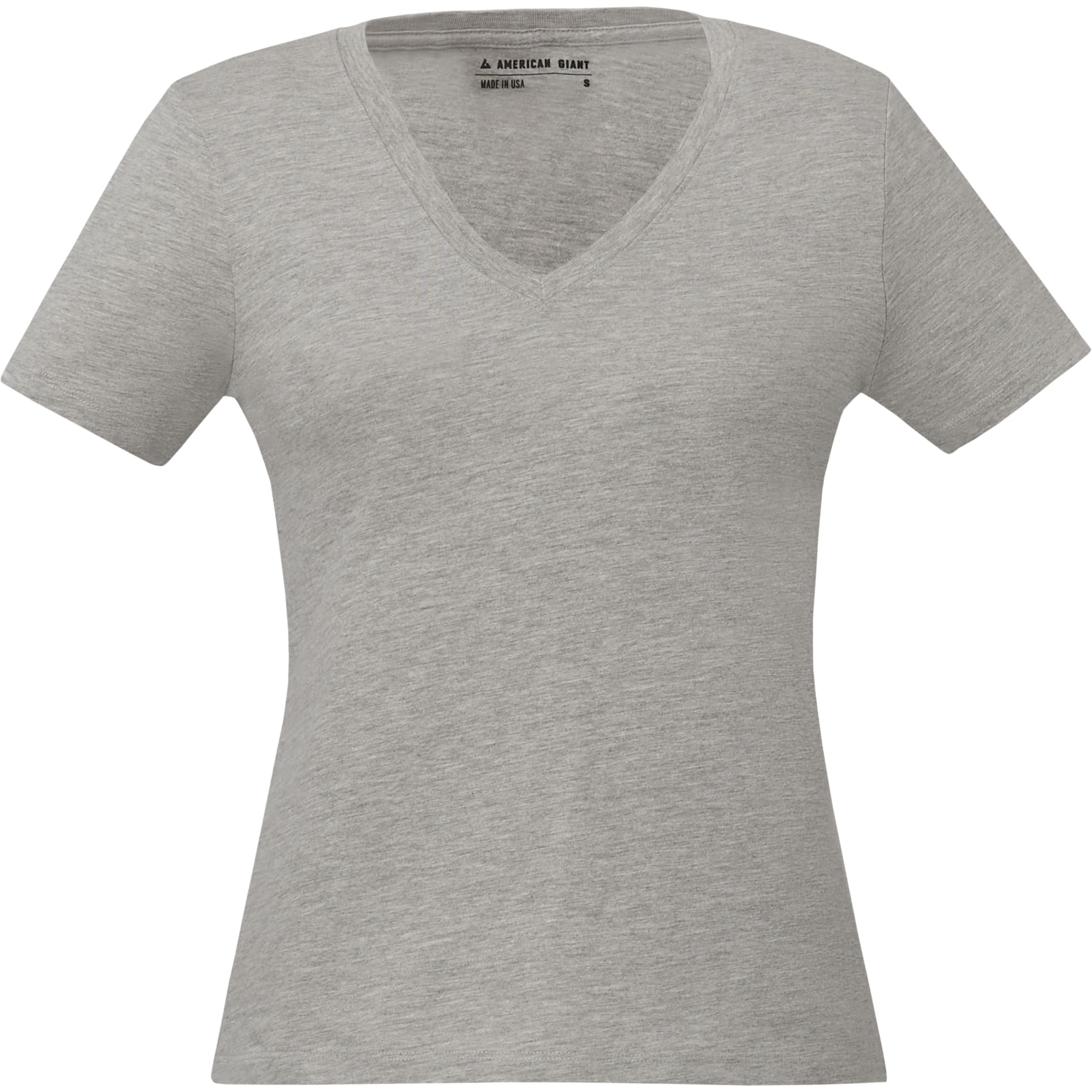 American Giant Ladies Classic Cotton V-Neck T-Shirt