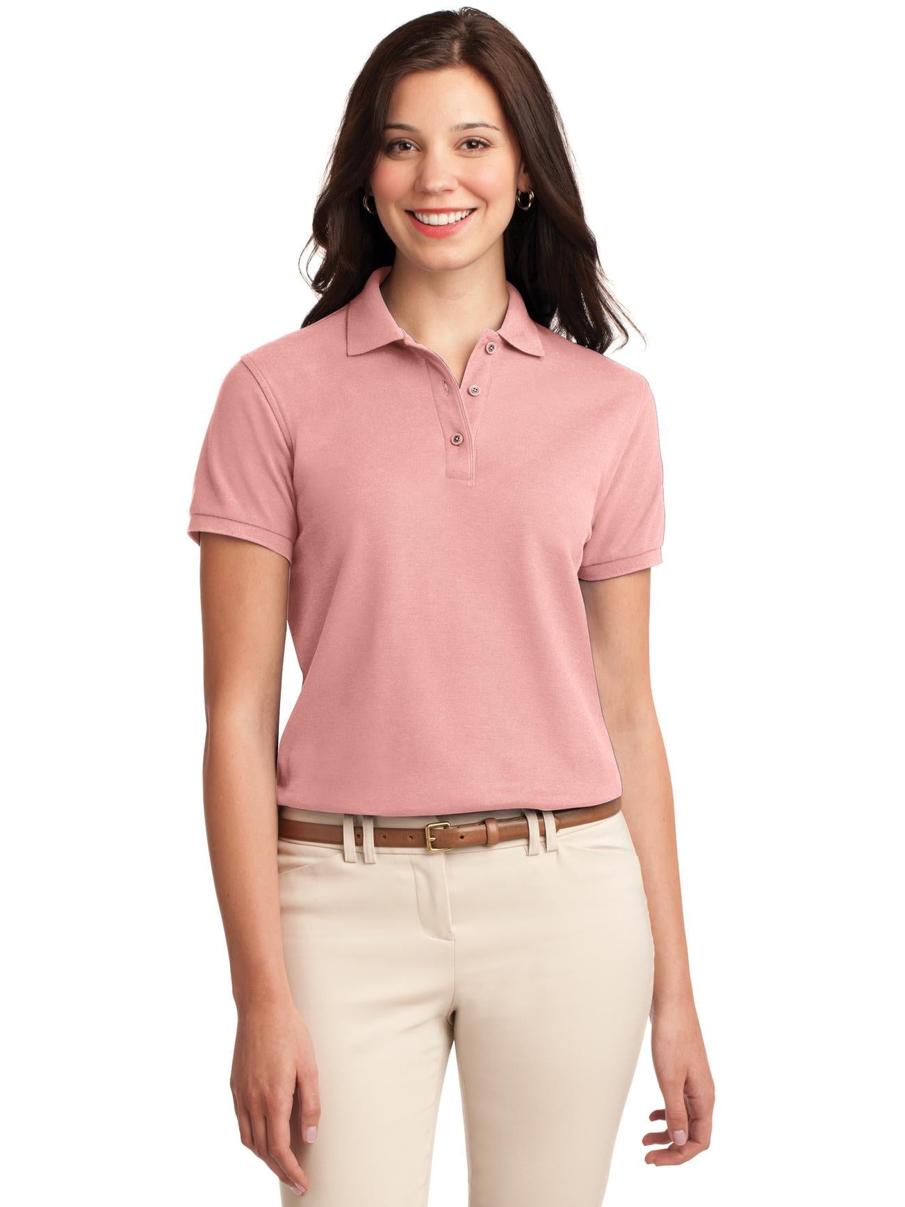 OUTLET-Port Authority Ladies Silk Touch Polo