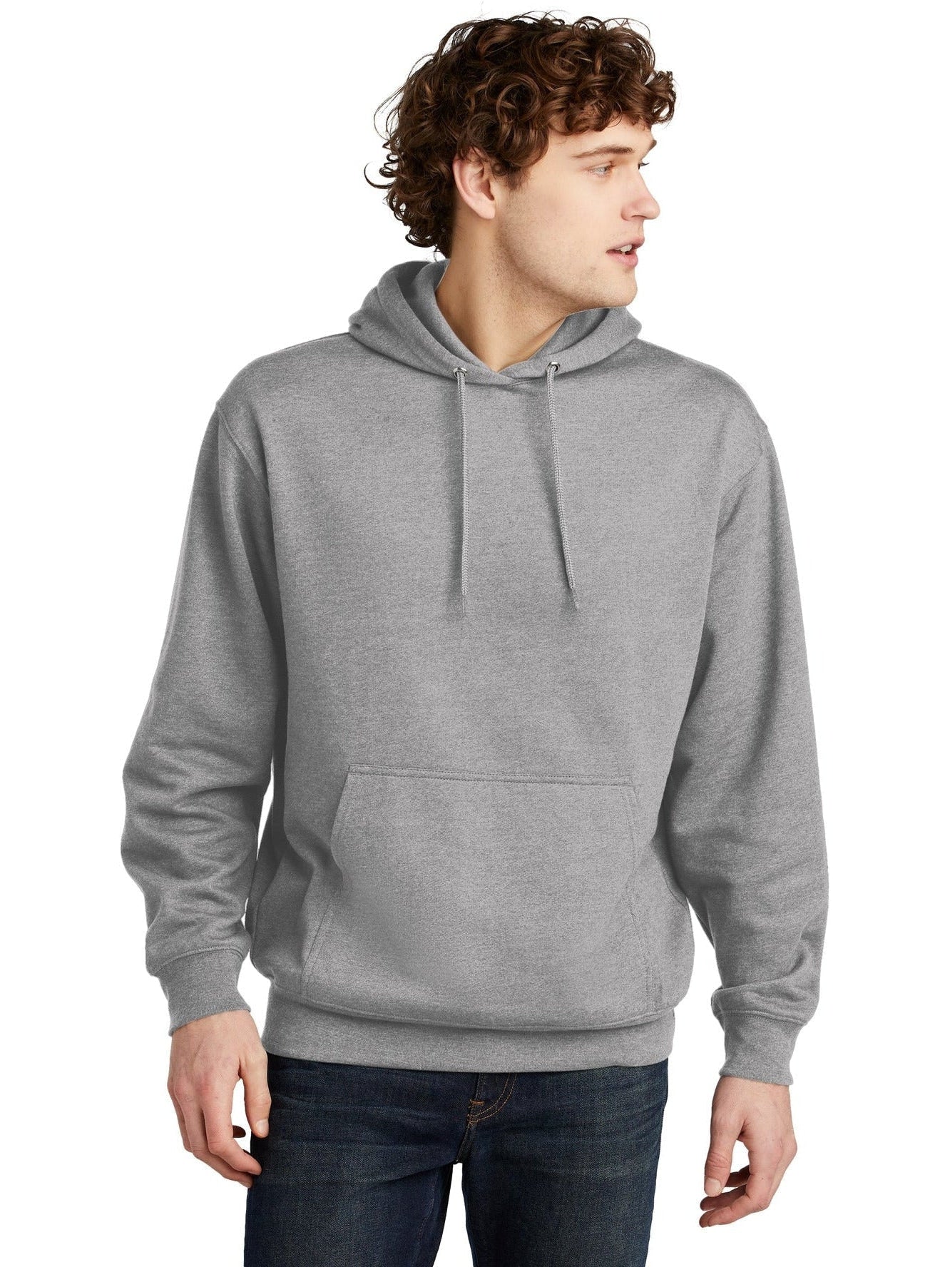 OUTLET - Port & Company Fleece Pullover Hooded Sweatshirt