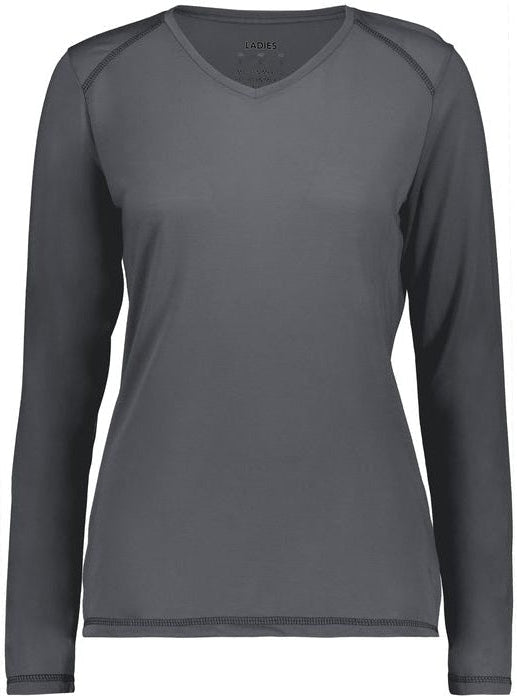 Augusta Ladies Super Soft-Spun Poly Long Sleeve Tee