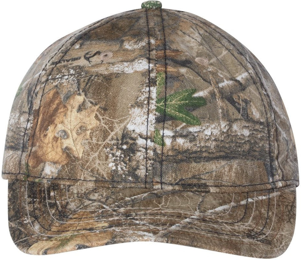 Outdoor Cap Camo Cap with American Flag Undervisor