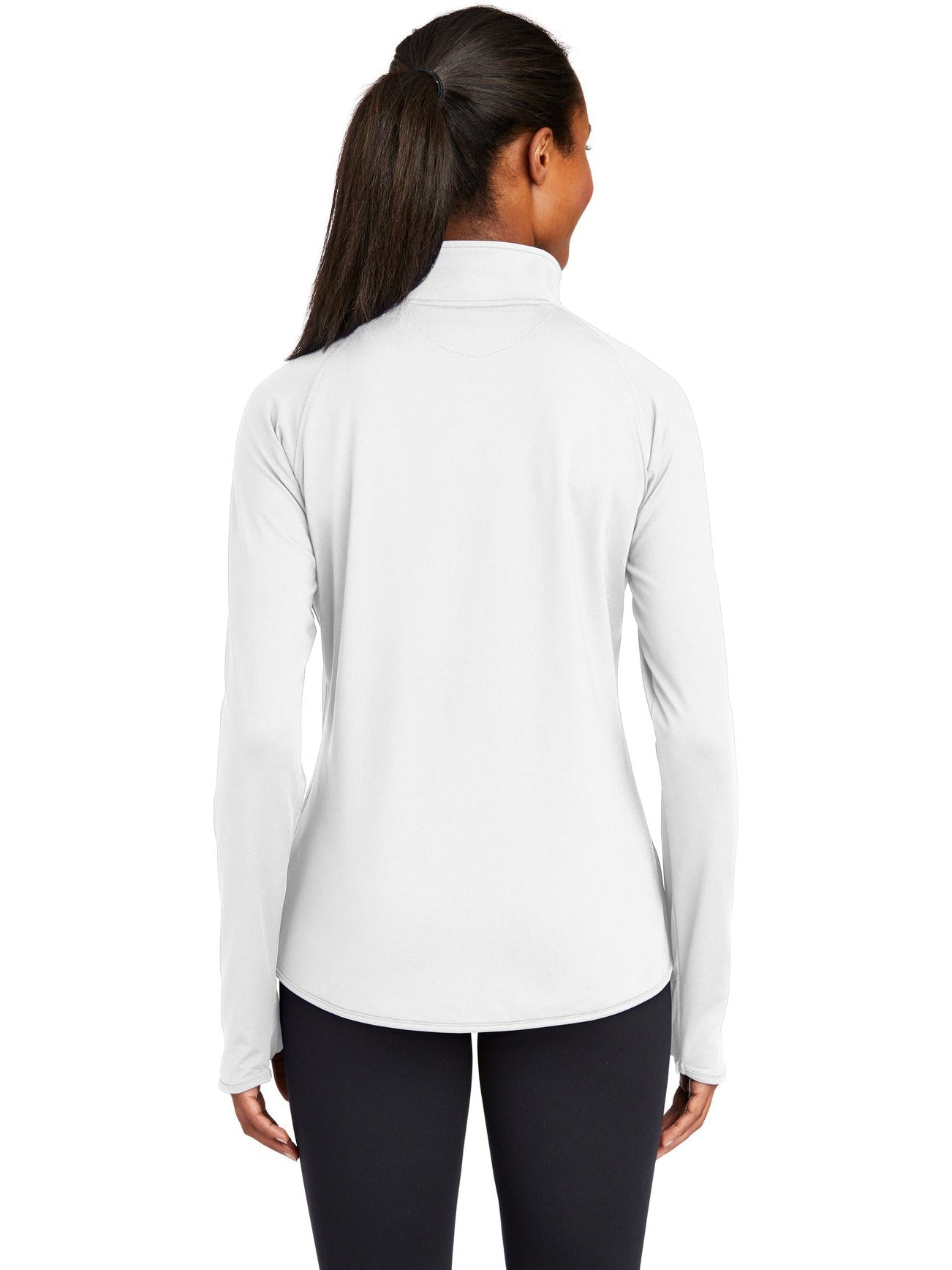 OUTLET-Sport-Tek Ladies Sport-Wick Stretch 1/2-Zip