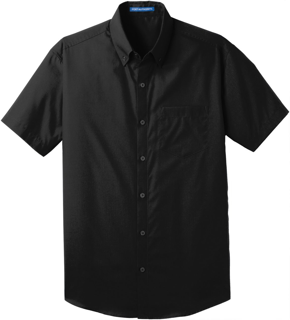 OUTLET-Port Authority Short Sleeve Carefree Poplin Shirt